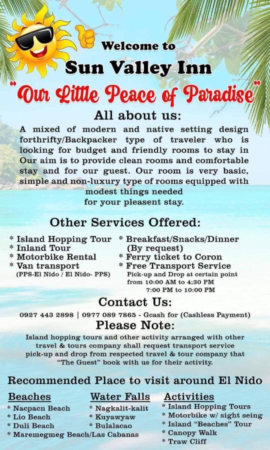 Backpackers Inn Gardenview Inn Ел Нидо Екстериор снимка